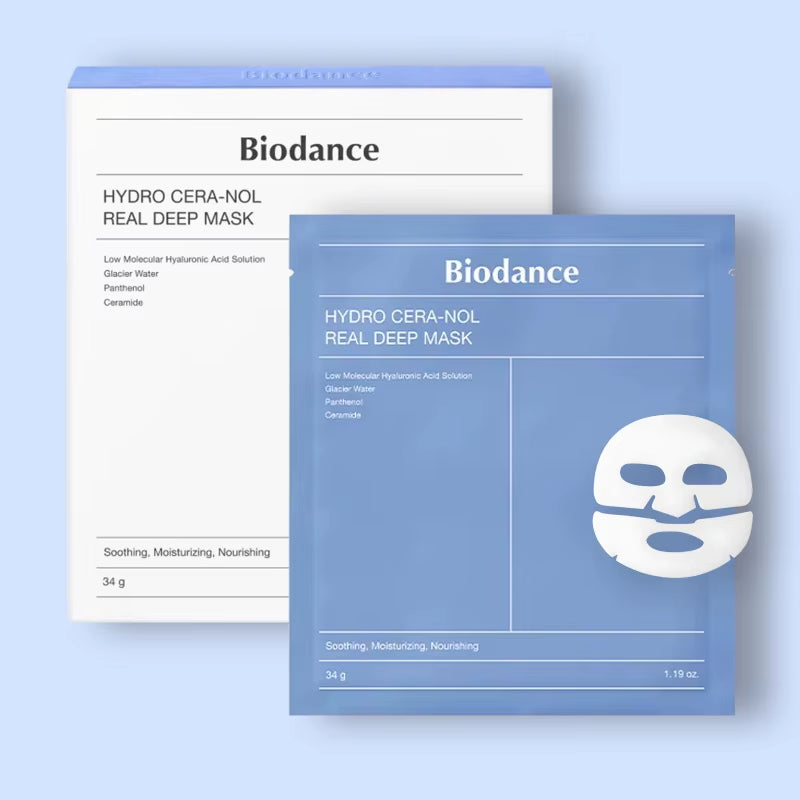 BIODANCE Bio-Collagen Deep Hydrating Gel Mask, Nighttime Moisturizing, Shrinking Pores, Improving Elasticity, Deep Hydration