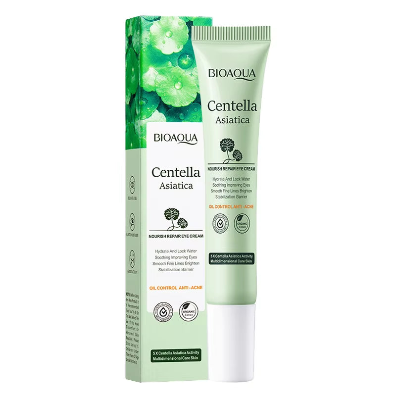 1/2/3Pcs BIOAQUA Centella Asiatica Eye Cream anti Dark Circles Removal Eye Bags Moisturizing Firming Eyes Creams Skin Care