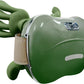 Bionic Heated Massager, Wireless Portable Shiatsu Neck and Back Massager, Electric Deep Tissue 4D Kneading Massage, Simulated Human Hand Design for Pain Relief and Muscle Relax (Green)