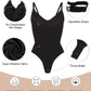 Women'S Tummy Control Shapewear Thong Bodysuit Seamless Waist Snatching Body Shaper